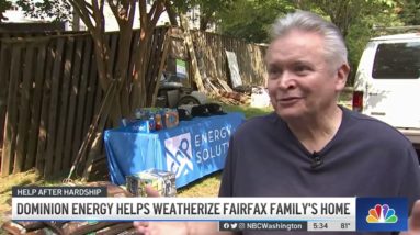 Dominion Energy Helps Family Create ‘Forever Home' With Free Repairs | NBC4 Washington