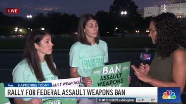 Gun Violence Survivors to Rally for Federal Assault Weapons Ban in DC | NBC4 Washington