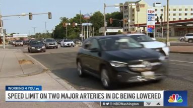 Speed Limit Being Lowered on Two Major Arteries in DC | NBC4 Washington