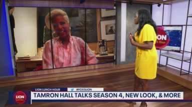 LION Lunch Hour: Tamron Hall talks season 4 of talk show, her new look and more | FOX 5 DC