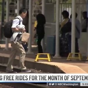 VRE Offering Free Rides in September | NBC4 Washington