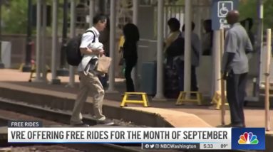 VRE Offering Free Rides in September | NBC4 Washington