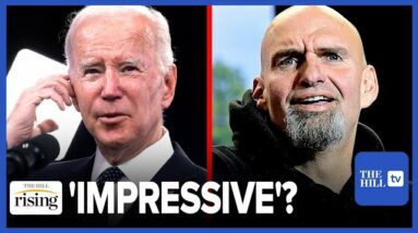 Biden Calls Fetterman 'Impressive' After Clumsy Debate Performance: Brie & Robby
