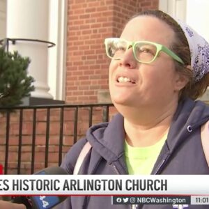 ‘Like a Fire in Your Own Home': Historic Arlington Church Burns | NBC4 Washington