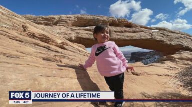 2-year-old "Journey" on a quest to see every national park