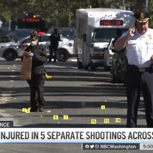 7 Teens, Bystander Hurt in DC Shootings | NBC4 Washington