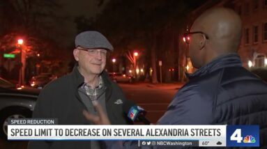 Alexandria to Reduce Speed Limits for Safer Streets | NBC4 Washington