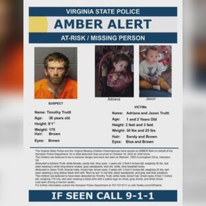 Amber Alert issued for 2 missing children in Hampton, VA