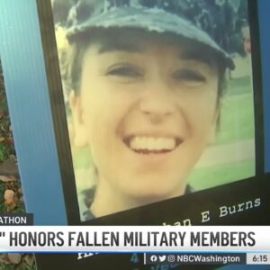 Marine Corps Marathon: Fallen Military Members Honored During Blue Mile | NBC4 Washington