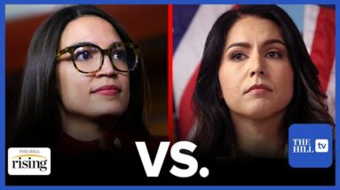 AOC BLASTS Tulsi Gabbard: She Voted For More DEFENSE INCREASES Than I EVER Have, Look It Up