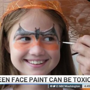 Beware of Toxic Halloween Face Paint | NBC4 Washington