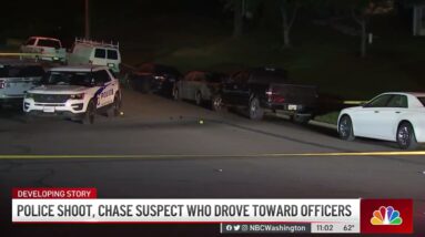 Bladensburg Police Shoot at and Chase Suspect to DC | NBC4 Washington