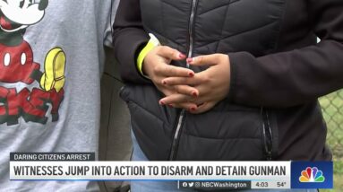 Bystanders Disarm, Detain Gunman | NBC4 Washington