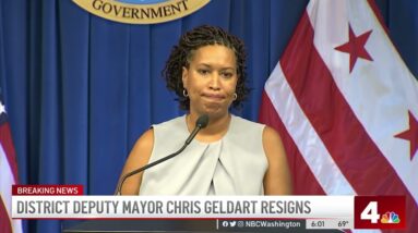 DC Deputy Mayor Geldart Resigns | NBC4 Washington