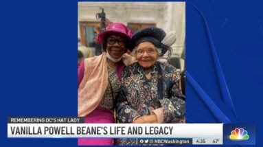DC Fashion Icon Vanilla Powell Beane's Life and Legacy | NBC4 Washington