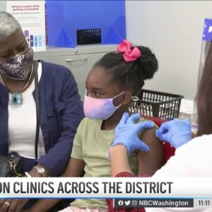 DC Health Opens 5 Vaccine Clinics for School-Age Kids | NBC4 Washington