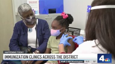 DC Health Opens 5 Vaccine Clinics for School-Age Kids | NBC4 Washington