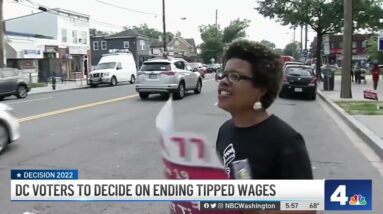 DC Voters to Decide on Minimum Wage for Tipped Workers | NBC4 Washington