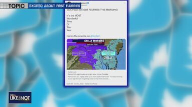 Do you get excited about the first snow? | FOX 5's Like It Or Not