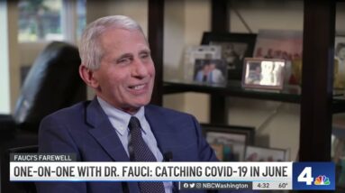 Dr. Fauci on Receiving Death Threats and Catching COVID | NBC4 Washington