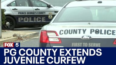 Prince George's County extending juvenile curfew to the end of 2022 | FOX 5 DC