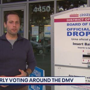 Early voting rolls out across the DMV