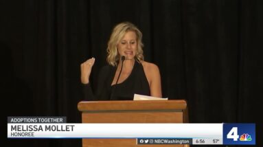 Melissa Mollet Honored at Adoptions Together Fundraiser | NBC4 Washington
