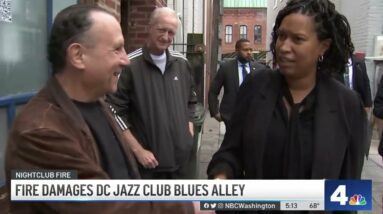 Fire Damages DC Jazz Club Blues Alley | NBC4 Washington