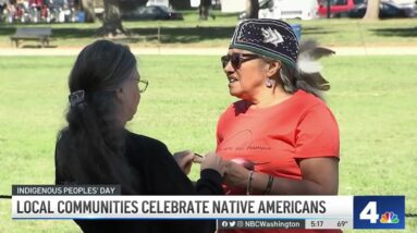 Communities Celebrate Indigenous People's Day, Remembering Native American History | NBC4 Washington