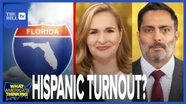 FLORIDA More Hispanic Voters Favor DeSantis Than Crist In NEW POLL  What America's Thinking