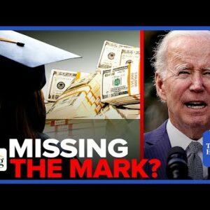 Biden's Debt Forgiveness Plan DOES NOTHING To Lower College Costs: Report