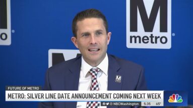 Metro Silver Line Date Announcement Expected in the Next Week | NBC4 Washington