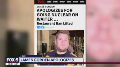 James Corden apologizes after NYC restaurant incident | FOX 5 DC