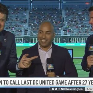 Dave Johnson to Call His Last DC United Game After 27 Years | NBC4 Washington