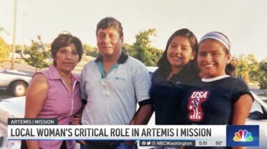 Local Woman Holds Critical Role in NASA's Artemis 1 Mission | NBC4 Washington