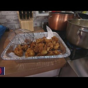 LION Lunch Hour: Frying up grit cakes with The Chosen Chef