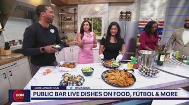 LION Lunch Hour: Public Bar Live dishes on World Cup festivities