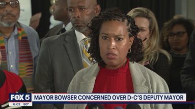 Mayor Bowser 'concerned' over DC's deputy mayor | FOX 5 DC