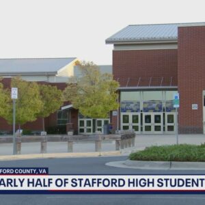 Stafford High School open Monday after illness outbreak leaves 1,000 students out sick | FOX 5 DC