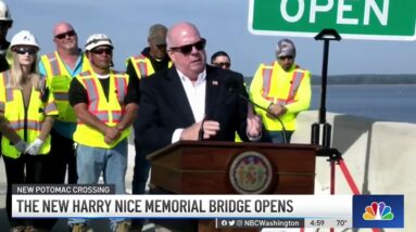 New Harry Nice Memorial Bridge Opens | NBC4 Washington