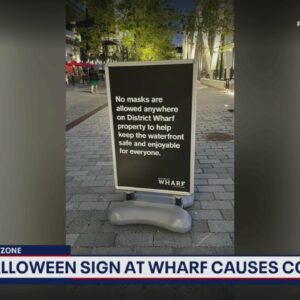 'No masks allowed' sign at Wharf causes confusion | FOX 5's DMV Zone