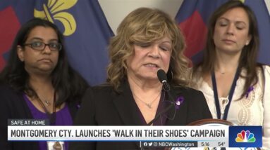 Montgomery County Launches ‘Walk in Their Shoes' Campaign | NBC4 Washington