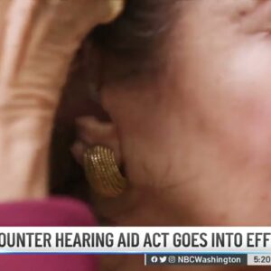 Over-The-Counter Hearing Aids Available in October | NBC4 Washington