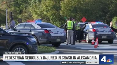 Pedestrian Seriously Injured in Crash in Alexandria | NBC4 Washington