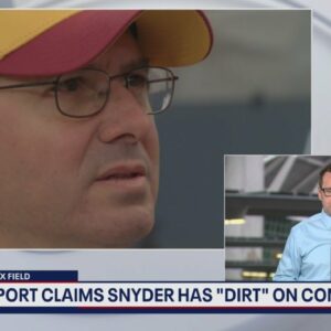 Report claims Snyder has 'dirt' on Commanders