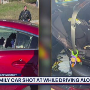 Road rager shoots child's car seat on I-295