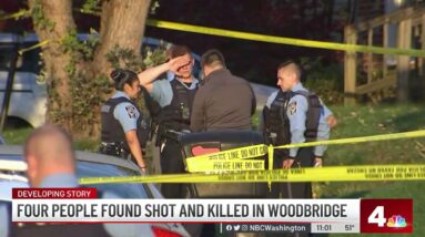 Person of Interest Detained in Woodbridge Shooting Deaths | NBC4 Washington