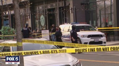 Suspect fires into Buffalo Wild Wings at victim in Navy Yard