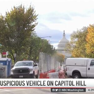 Suspicious Vehicle Reported on Capitol Hill | NBC4 Washington