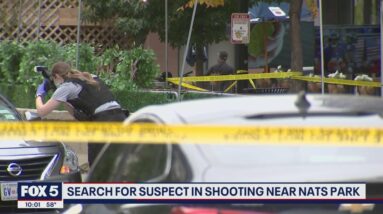 Man shot, killed while inside car near Nationals Park; police search for gunman | FOX 5 DC